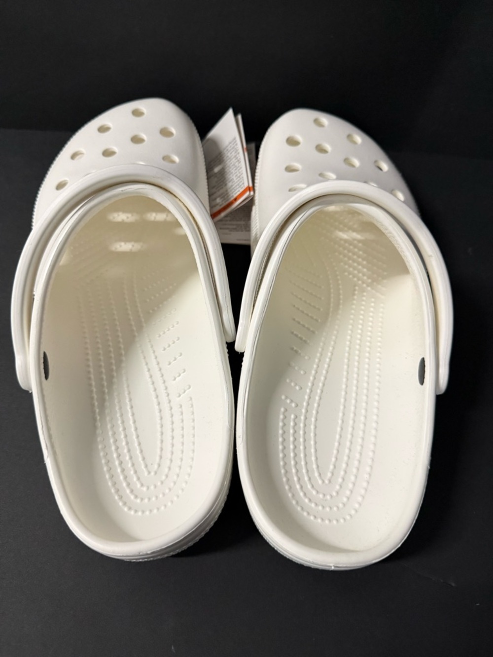 Crocs Classic Clog Mens Size 13 White Beach Walking Outdoor Slip On Sandals New - Picture 5 of 9